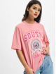 Only T-Shirt Lucy Boxy University pink