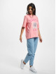 Only T-Shirt Lucy Boxy University pink