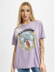 Only T-Shirt Lucy Tiger Oversize purple