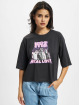 Only T-Shirt 1992 Real Pink Love schwarz