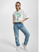 Only T-Shirt Moni Oversize City Box weiß