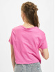 Only T-shirts May Cropped Knot pink