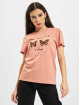 Only T-shirts Onlkita Life Butterfly Box JRS rosa