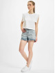 Only Top Vivi Squared Cropped blanco