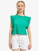 Only top Vivi Squared Cropped groen