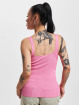 Only Top Lula Embroidered Knit pink