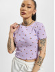 Only Top Fenja All Over Print violet