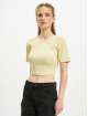 Only Tops Lea Open Back giallo