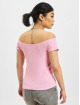 Only Tops Nella Off-Shoulder pink