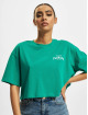 Only Tops May Y Cropped Print verde