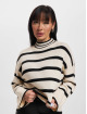 Only trui Ibi L/S Highneck Knit beige