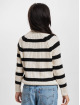 Only trui Leise Freya Zip High Neck beige