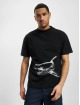 Palm Angels Camiseta Broken Shark Classic negro