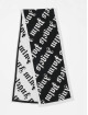 Palm Angels Echarpe Monogram noir