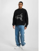 Palm Angels Jersey Split Shark negro