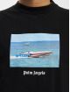 Palm Angels T-paidat Getty Speedboat Classic musta