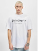 Palm Angels T-shirts Rhinestone Classic hvid