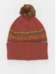 Patagonia gorro de punto Powder Town Park Stripe Knit rojo