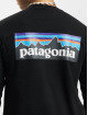 Patagonia Langærmede P/6 Logo Responsibili sort
