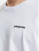 Patagonia t-shirt P 6 Logo Responsibili wit