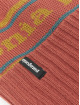 Patagonia Talvipäähineet Powder Town Park Stripe Knit punainen
