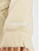 PEGADOR Bluzy z kapturem Nicki Oversized Cropped Zipper bezowy