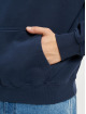 PEGADOR Bluzy z kapturem Logo Oversized Halfzip niebieski