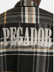 PEGADOR Camicia M.r. Flato Embroidery Heavy nero
