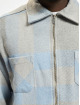 PEGADOR Camisa Bale Heavy Flannel Zip gris