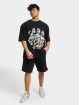 PEGADOR Camiseta Reid Oversized negro