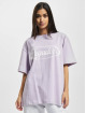 PEGADOR Camiseta Omar Oversized púrpura