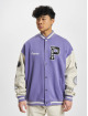 PEGADOR Chaqueta de béisbol Tyne Varsity púrpura