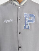 PEGADOR College Jacke Tyne Varsity grau