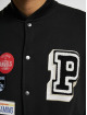 PEGADOR College Jacket Varsity black