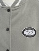 PEGADOR College Jacket Yukon Oversized Varsity grey