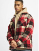 PEGADOR Hemd Bale Embroidery Heavy Flannel Zip rot