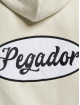 PEGADOR Hoodies con zip West Oversized Vintage beige
