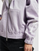 PEGADOR Hoodies con zip Hills Cropped viola