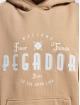 PEGADOR Hoodies Stokes Oversized hnědý