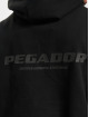 PEGADOR Hoody Colne Logo Oversized zwart