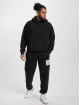 PEGADOR Hoody Colne Logo Oversized zwart