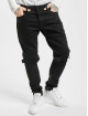 PEGADOR Jean coupe droite Mitu noir