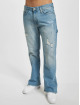 PEGADOR Loose Fit Jeans Alma Flared Loose Fit blau