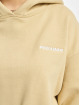 PEGADOR Mikiny Kim Oversized Cropped béžová