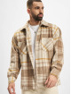 PEGADOR overhemd Bale Embroidery Flannel beige