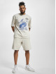 PEGADOR Pantalón cortos Logo Heavy Vintage beis