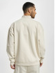 PEGADOR Pullover Logo Oversized Halfzip beige