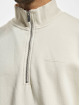 PEGADOR Pullover Logo Oversized Halfzip beige