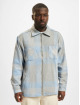 PEGADOR Shirt Bale Heavy Flannel Zip grey