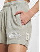 PEGADOR shorts Alba Rib High Waisted grijs